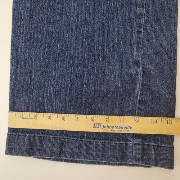 Route 66 Jeans Women's 18 Blue Denim Wide Leg Pants Vintage Stretch - Picture 5 of 13